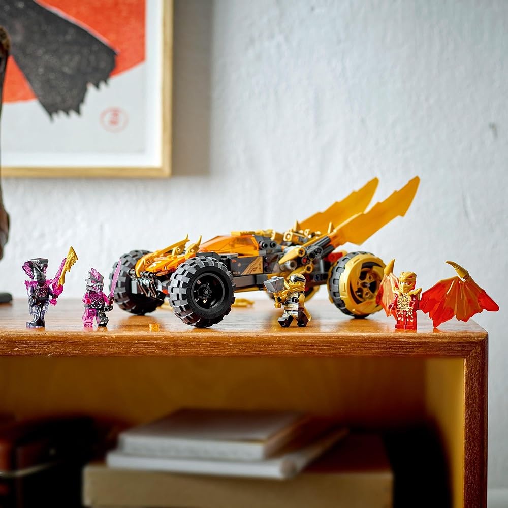 LEGO Ninjago Cole's Dragon Cruiser 71769 Building Toy for Boys Age 8 and Up