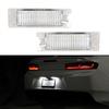 LED License Plate Light Rear Tag Lamp Assembly for 2014- Chevrolet Camaro