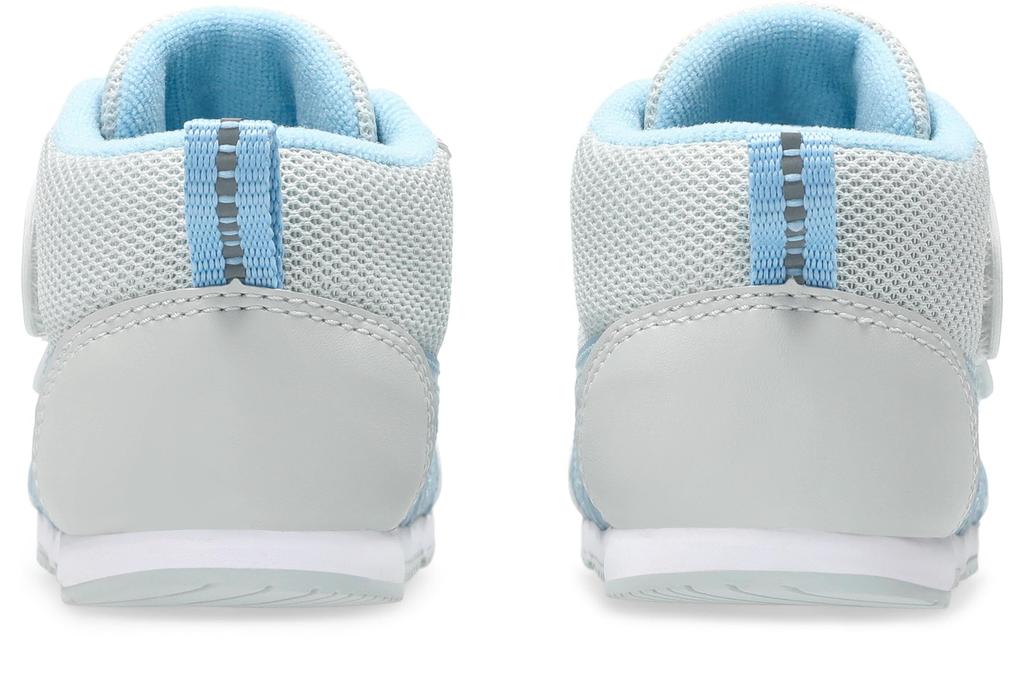 Sukusuku Idaho Baby Medium Light cm Shoes, T, Gray/Light Blue, 414, 15.0