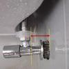 Abs Water Pipe Connector Shower Faucet Decorative Cover Adjustable Wall Heighten Angle Valve Panel For Tap Accessories