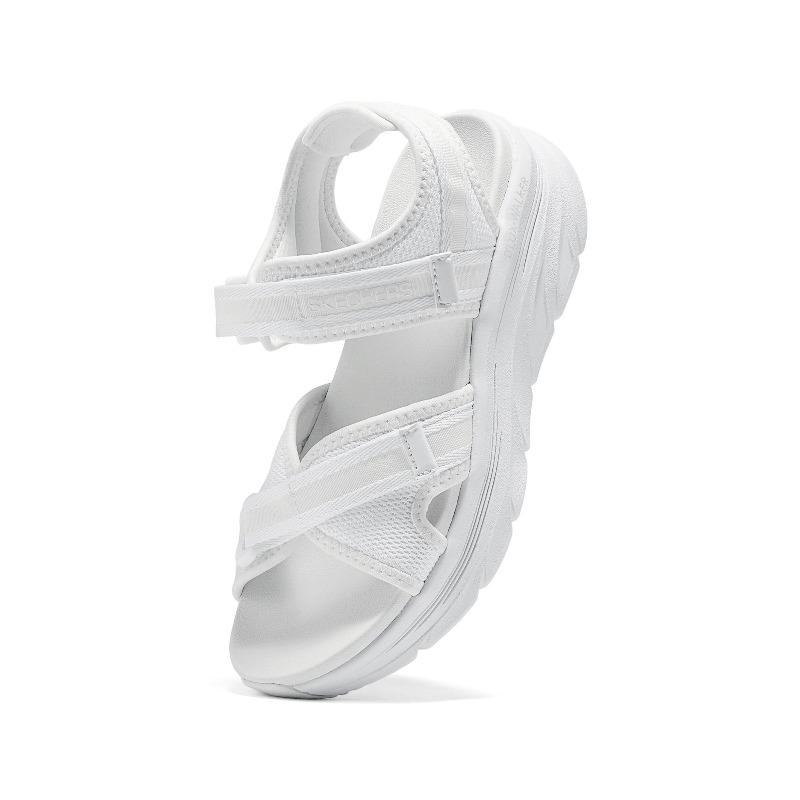 Skechers Sport Komfort Damen Weiße Sandalen 163585-WHT