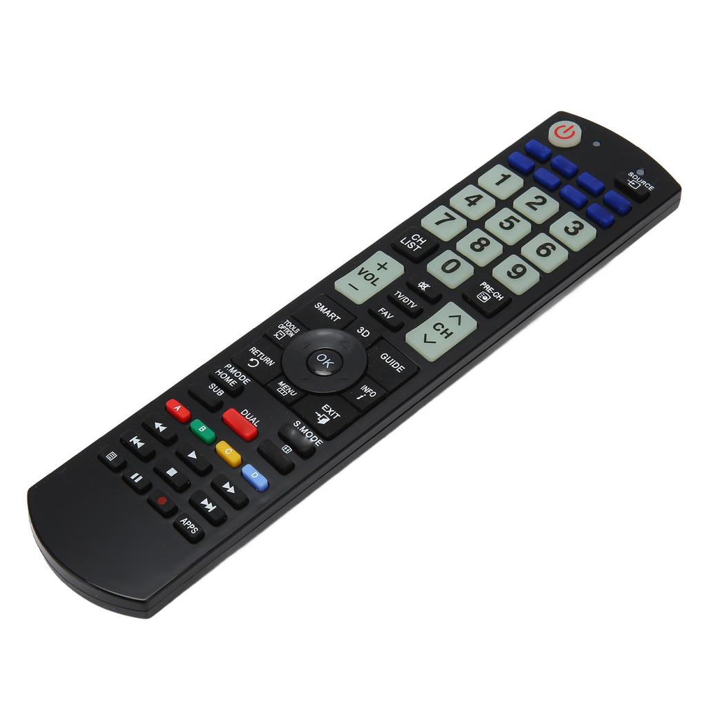 Universal TV Remote Control Ergonomic Lightweight Sensitive Buttons Long Transmission Distance