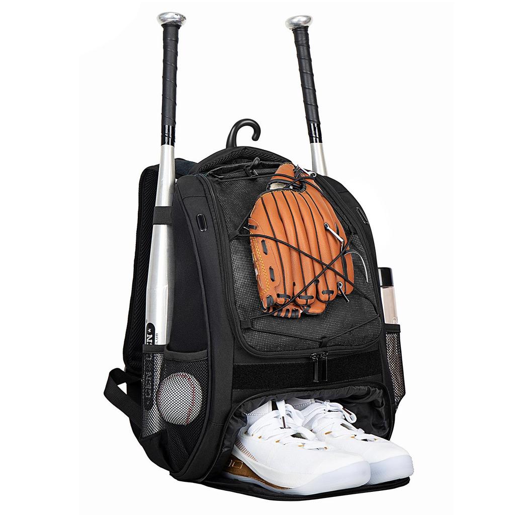 GO Baseball Softball Backpack for Training & Competition - Outdoor Sports Equipment Bag for Children & Adults