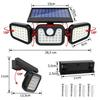Lampa Z Panelem Solarna Uliczna Halogen Led Smd