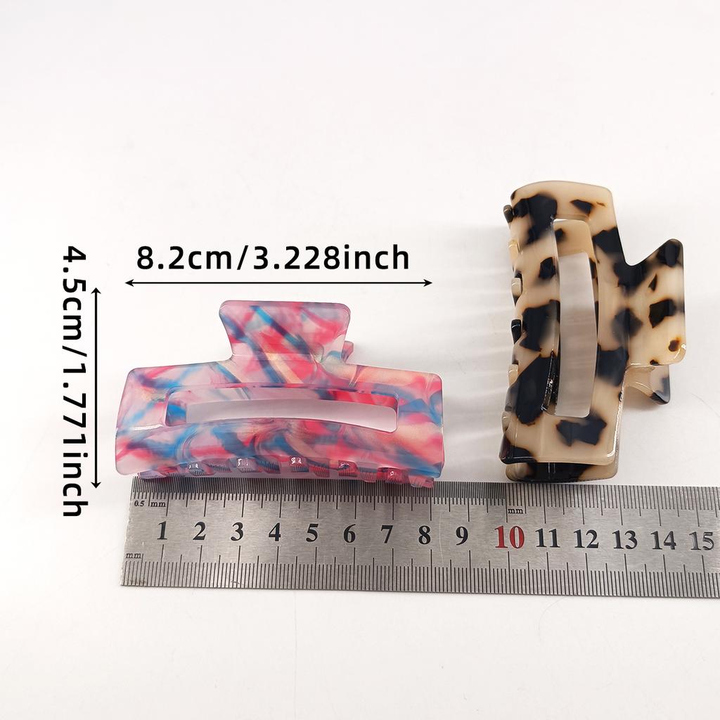 Pinces à cheveux léopard tendance, pinces à cheveux géométriques, pinces de coiffage pour femmes, filles, épingle à cheveux, accessoires pour cheveux