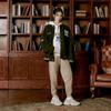 New Balance Sweatshirt Fall Winter Unisex Ecru AMT31313-CIC