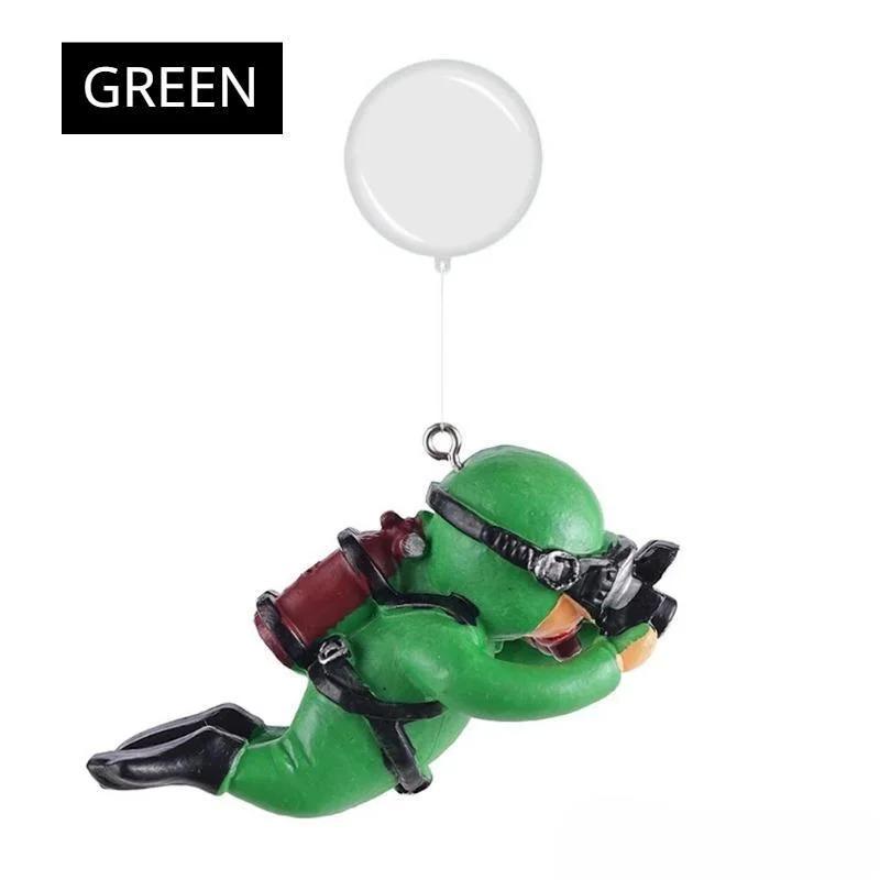 1pc/3pcs Cute Mini Aquarium Decoration Accessories Diver Figures Fish Tank Aquarium Ornaments Aquatic Pet Supplies