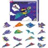 Zestaw Origami Samolot Montessori Papier Wszechstronny Papierowy Samolot Zabawka Dzieci Maluchy Dzieci