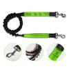 Dog Running Bag Waist Bags Leash Set Reflective Leash Traction Rope Pet Dogs Running Belt Jogging Pull Dog Leash With Waist Bag