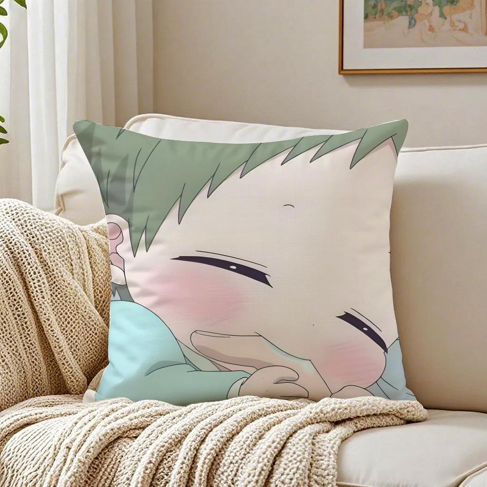 Cute Sweet Character K-Kotaro Cushion Cover Linen Pillowcase Soft For Sofa Bed Home Room Decor