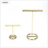 T-Shaped Jewelry Display Stand Professional Creative Earring Display Stand Durable Premium Feel Metal Earring Display Rack