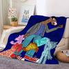 Manta Cálida Y Suave De Dibujos Animados B-BoJack H-Horseman Adecuada Para Dormitorio Sala De Estar Cama De Sofá Oficina Viajes Camping