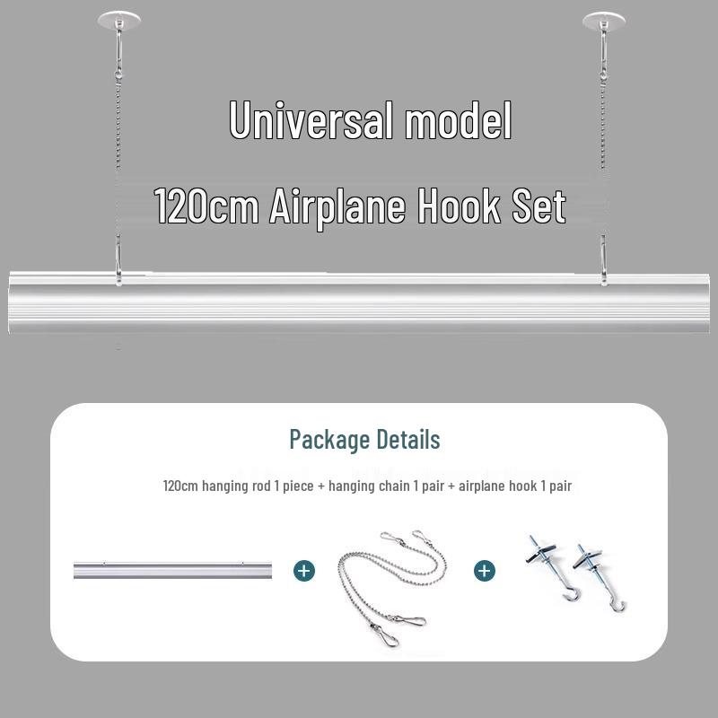 Aluminum Alloy Shopping Mall Hanging Poster & Flag Pole Holder