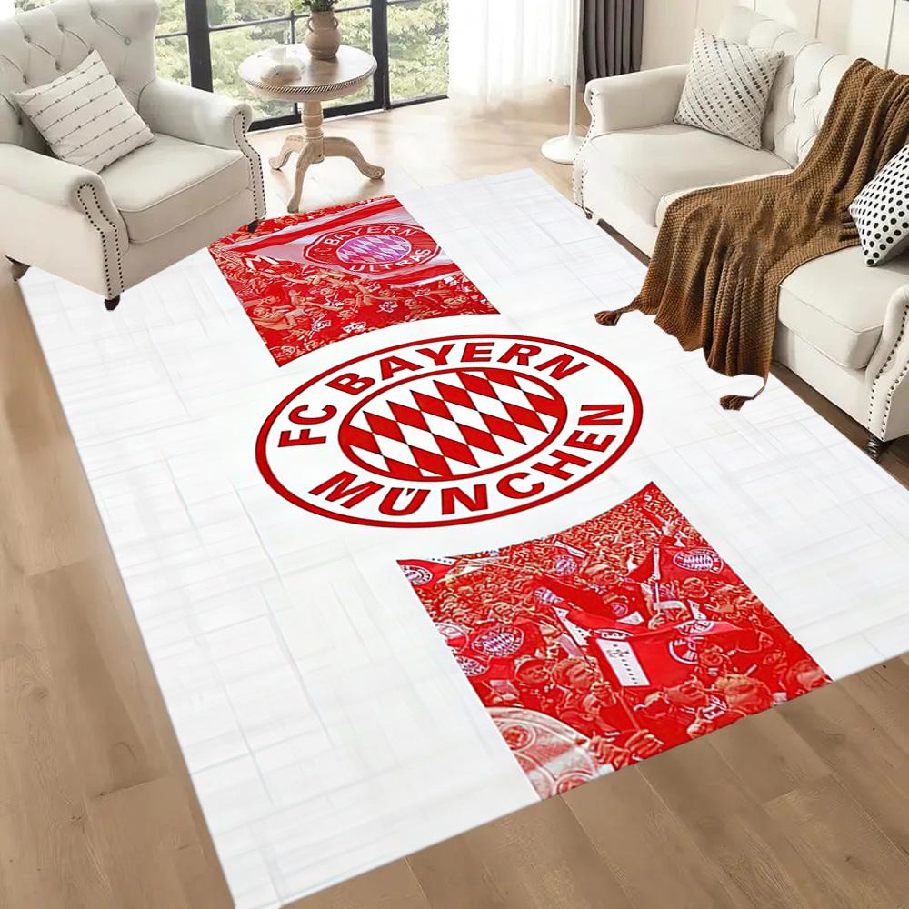 I tappeti quadrati con bandiera del Bayern Monaco sono un'ottima scelta per soggiorni, camere da letto, decorazioni per la casa e come regali