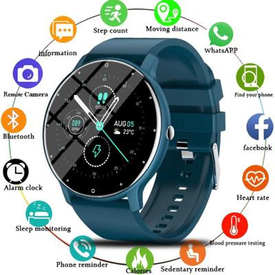 Nové chytré hodinky ZL02D Ženy Muži Sport Fitness Chytré hodinky Vodotěsný měřič srdečního tepu spánku Hodinky Bluetooth pro ios Android
