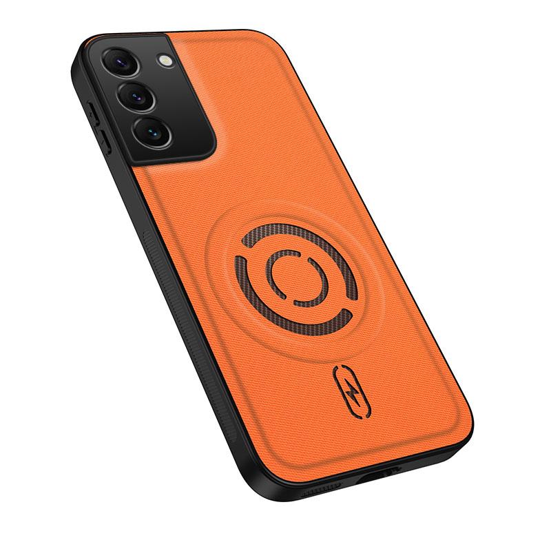 For Samsung Galaxy S21 S21 FE S21+ Case S22 FE S22+ S22 Cover Phone Case Luxury Magnetic Silicone ShockProof Protective Back