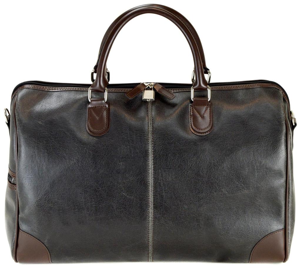 Black F Boston Bag Men's Leather Large Capacity Golf Key Included Sports Travel School Trip 1 Night 2 Days 1 Night 2 Nights 20L 20L Business Shoulder