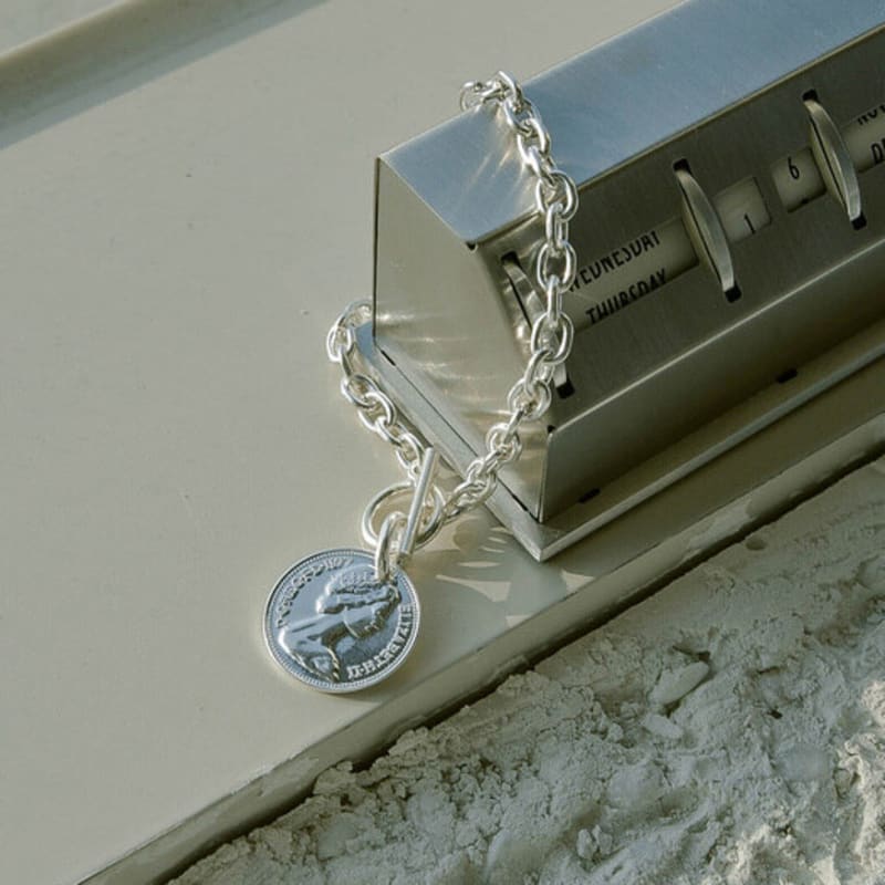 Retro Finger Rolling Coin Bracelet