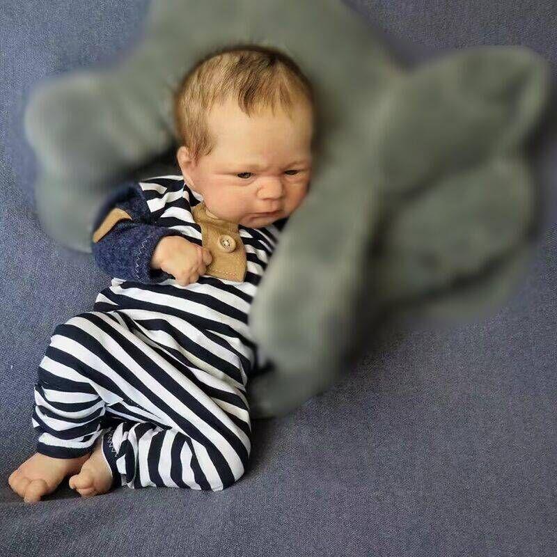 Очаровательная 46 см кукла-реборн для малышей ELIJAH — фото 3