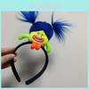 Cute Ugly Doll Headband Clip Plush Cartoon Dopamine Headband Material Rat King Headband Tide