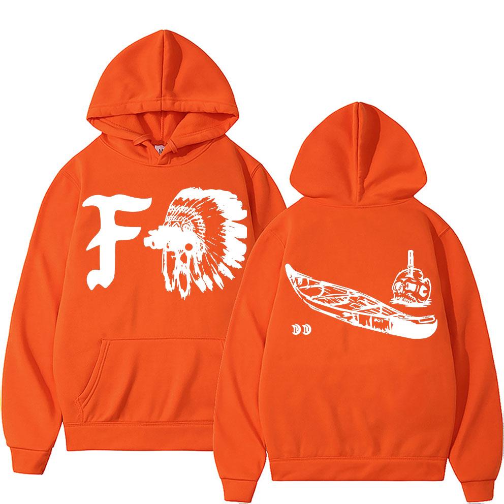 FOG Print Hoodie Forward Observations Group Gbrs Hoodies Unisex Vintage Death Skeleton Tops Forward Observations Group Sweatshirt