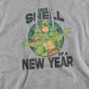 Teenage Mutant Ninja Turtles Mens Shell Of A New Year Hoodie