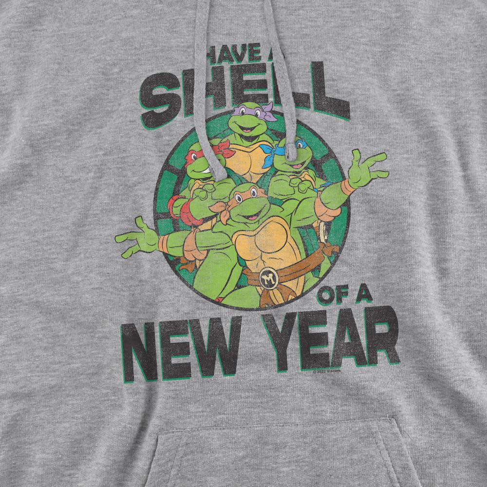 Teenage Mutant Ninja Turtles Mens Shell Of A New Year Hoodie