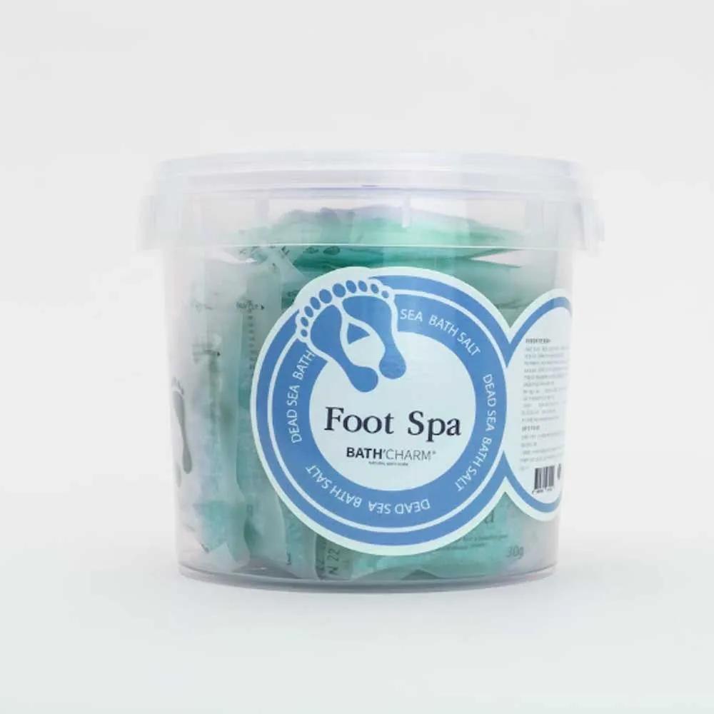 BATHCHARM Dead Sea Salt Foot Spa Mint 30g x 25EA Foot Bath Additives