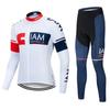 Men Women Long Sleeve Cycling Jersey Breathable Mountain Road Bike Apparel Riding