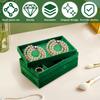 12Pcs Jewelry Display Tray Stackable Ring Earrings Necklace Organizer Storage Box 4 Styles Multi-role Jewellery Organizer Tray