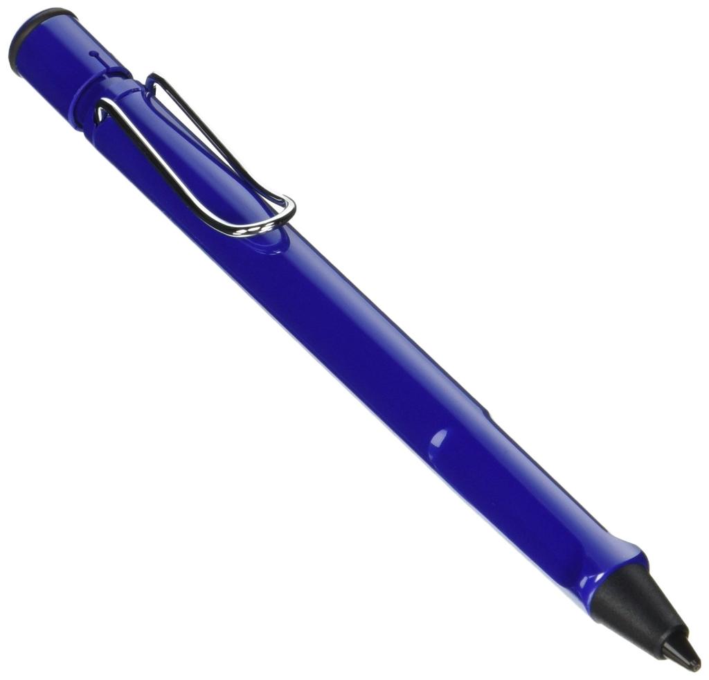 LAMY Safari Blue Blue Mechanical Pencil Mechanical Pencil with Ergonomic Grip Durable ASA Plastic Body Perfect for Writing and Drawing LAMY M 41 Fine