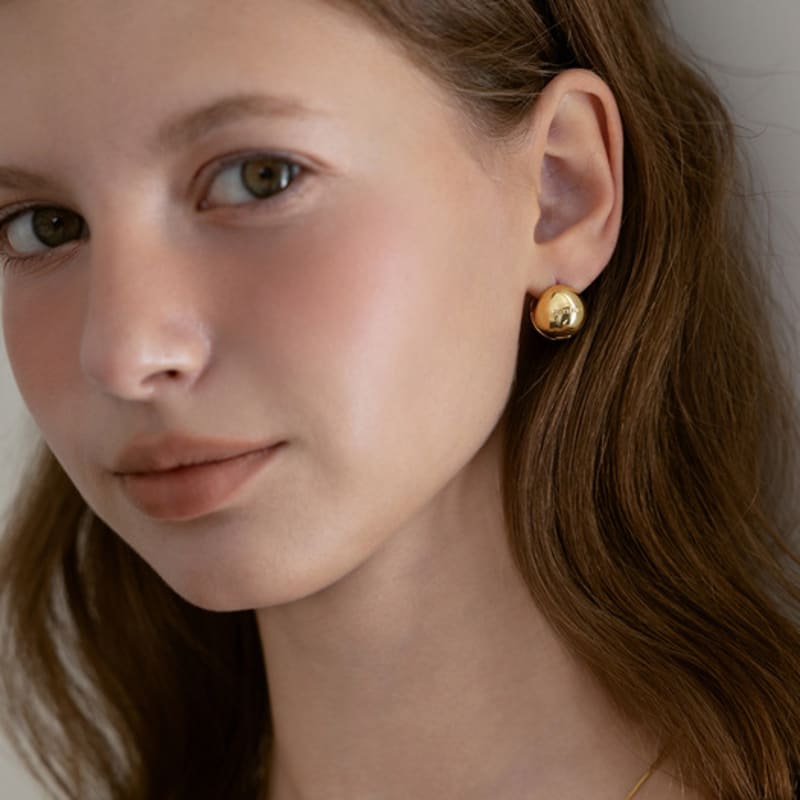 Tatiana Ball One-Touch Earrings EC3251