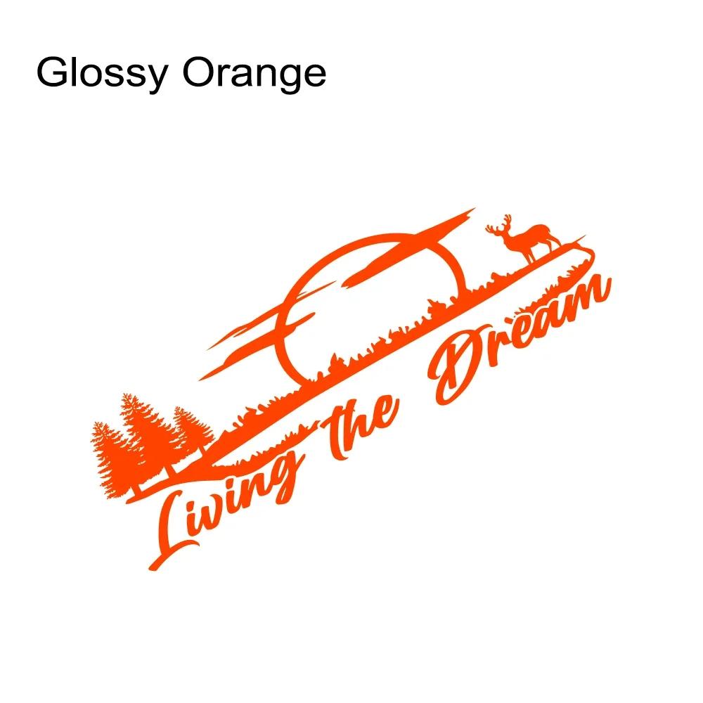 Van Hood Stickers Camper Car Bonnet Cover Graphics Living The Dream Decoration Vinyl Decals Auto Tuning Accessories