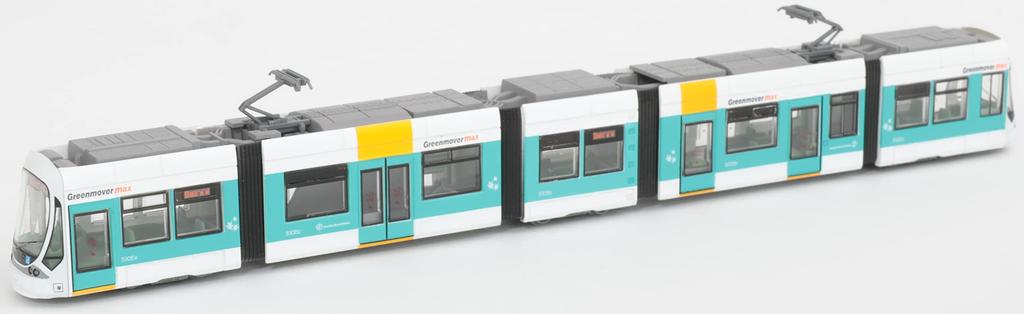 Railway Collection Railway Collection Hiroshima Electric Railway Type 5100 5105 Green Mover Max Diorama Supplies 316589 No.