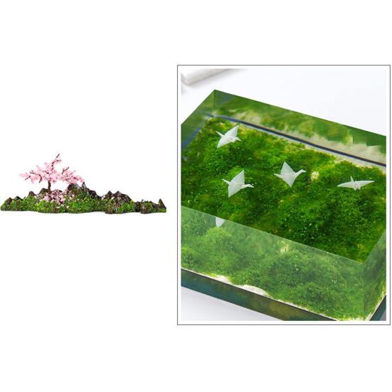 5 g Grasbaumpulver, geruchsfrei, nicht allergisch, umweltfreundlich, einfach zu bedienendes Sandkastenpulver für den Bau von Modellen