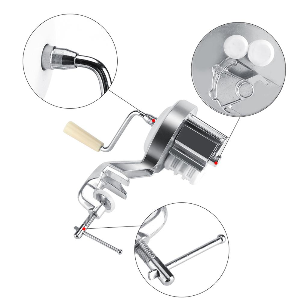 Aluminium Alloy Noodle Press Machine Manual Operate Kitchen Food Making Equipment