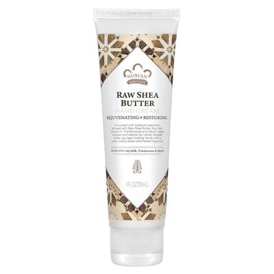 Hand Cream, Raw Shea Butter, 4 Fl Oz (118 Ml)