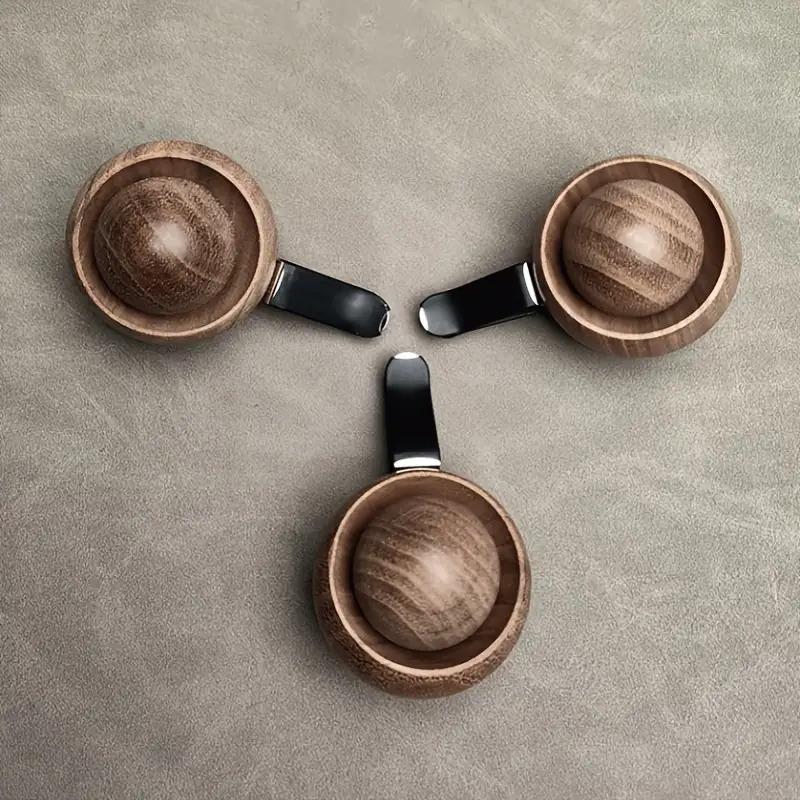 Handmade Car Air Freshener Diffuser - Natural Black Walnut Wood Scented Diffuser with Elegant Design, No Fragrance, for Car Interior, Home, Office