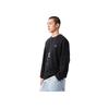 Li Ning Logo Solid Color Comfortable Simple Inner And Outer Matching Student Style Running Sports Leisure Fleece Long Sleeve Sweatshirt AFDL40-1