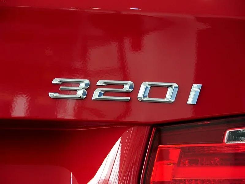 Chrome Black Car Letters Fender Trim Badge 320i 320 Emblem Sticker For BMW 320i 320d Logo G20 F30 E46 E90 F31 F34 Accessories