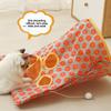 Folding Paper Cat Tunnel Toy Cat Burrows Through Pocket Rolling Dragon Passage Toy Interactive Play