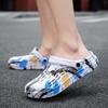Fashion Summer Men Sandals Light EVA Men's Casual Shoes Hole Shoes Clogs Lovers Home Garden Outdoor Male Beach Flat Slippers Big Size 49