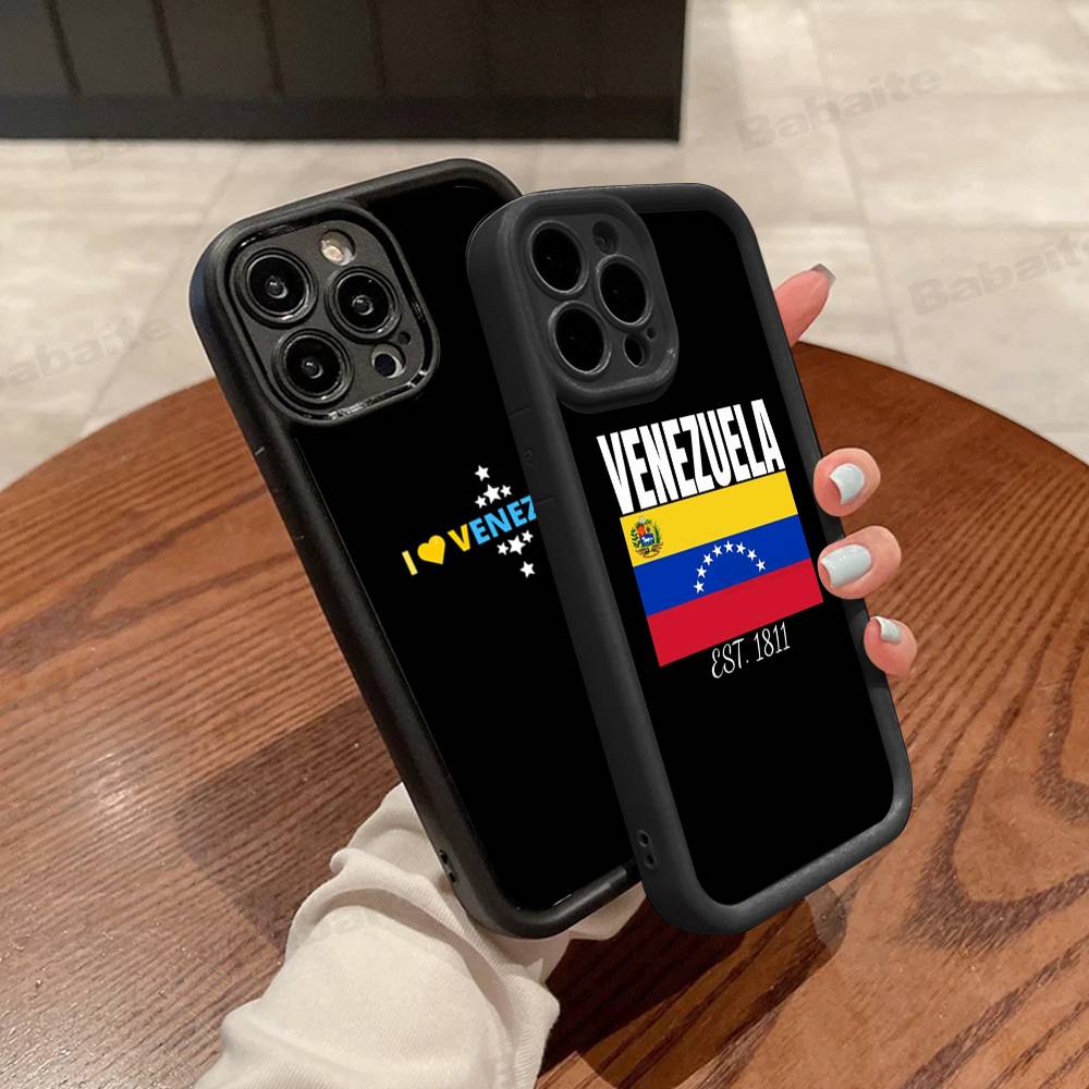Flag Of Venezuela TPU Phone Cover For Iphone 17 16 15 14 13 12 11 Pro Max Plus Case Cover
