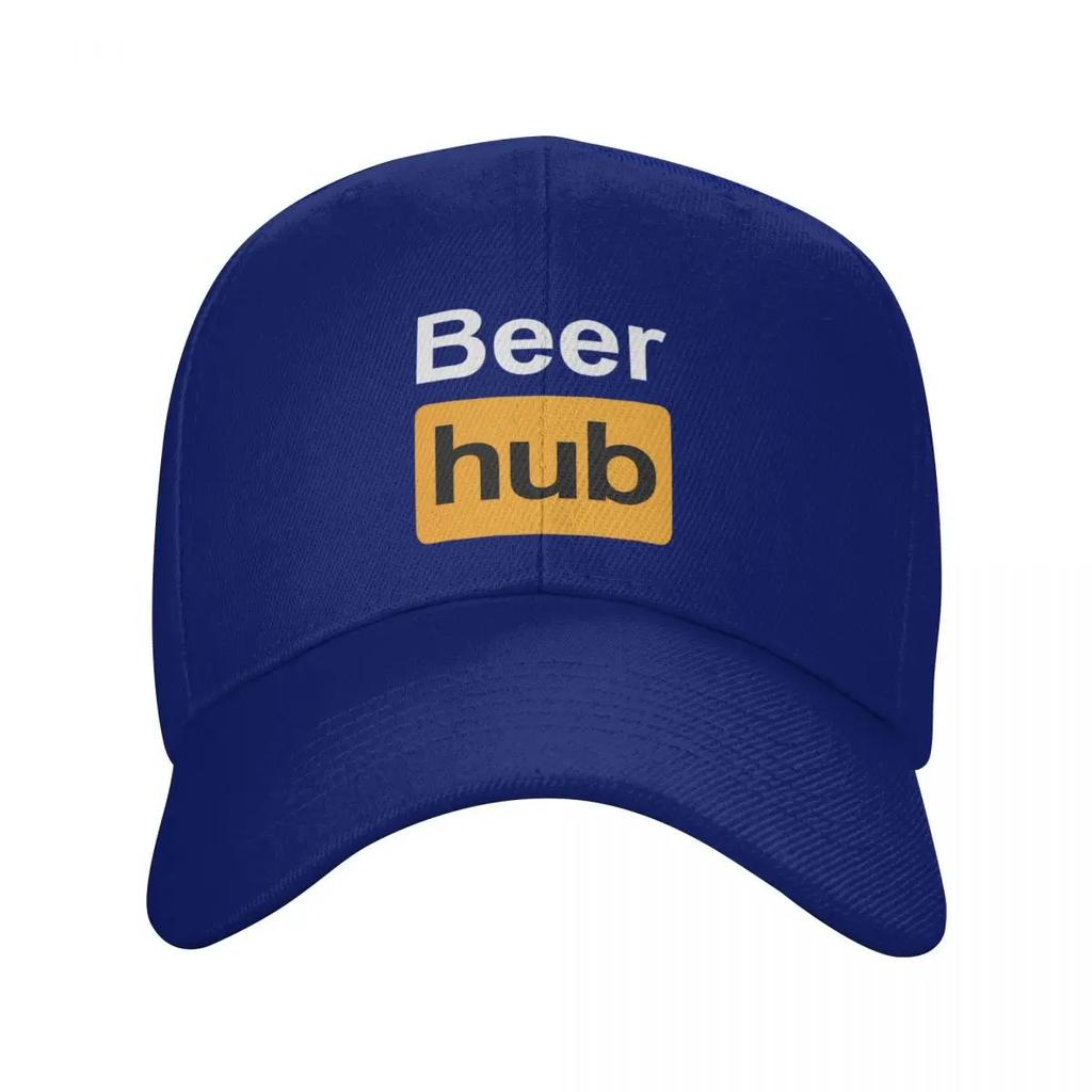 Custom Punk Beer Hub Baseball Cap for Women Unisex Breathable Beerhub Dad Hat Sports Snapback Hats