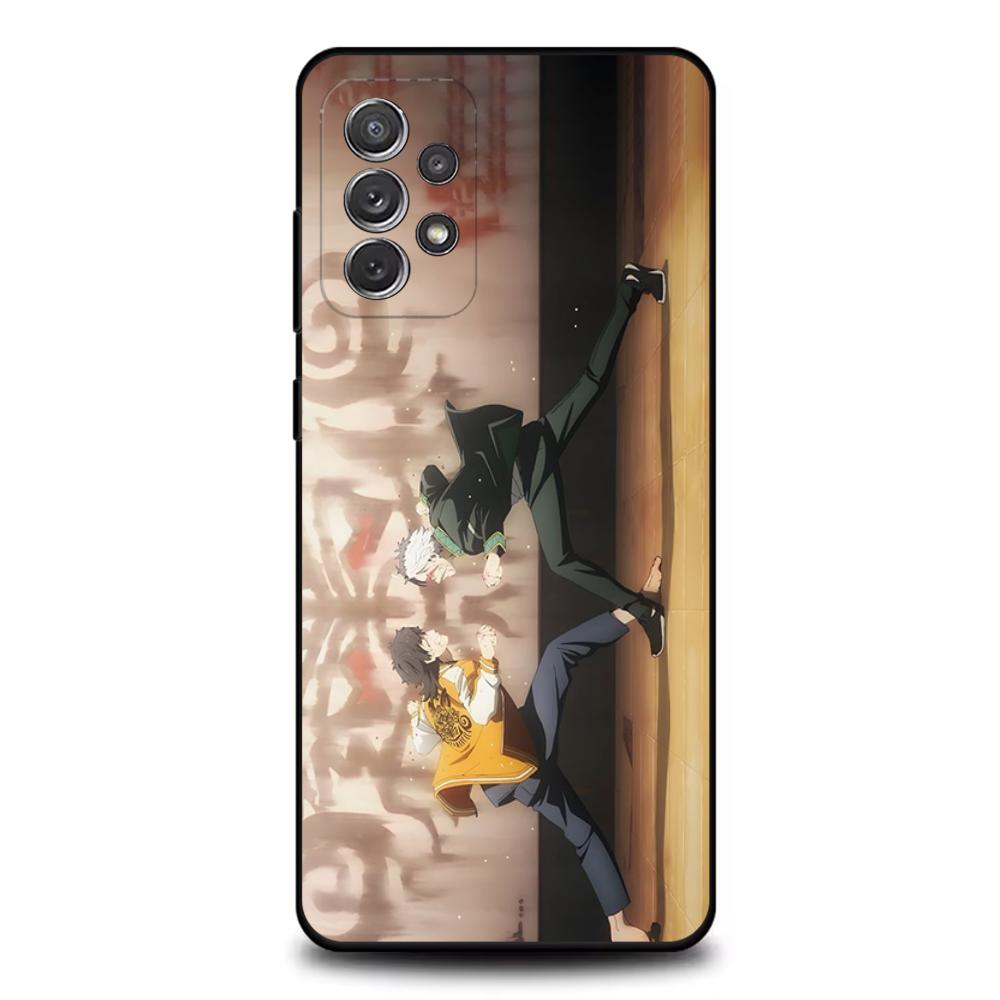 Anime Wind Breaker Sakura Phone Case For Samsung S25,S24,S21,S22,S23,S30,Ultra,S20,Plus,Fe,Lite,Note,10,9,5G Black Cover