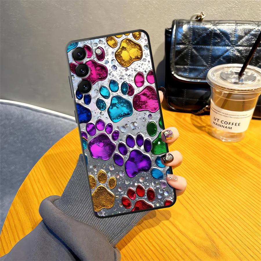 

Case for Samsung Galaxy A23 A73 A57 A52 A37 A12 A05 A06 A55 A25 A53 Phone Cover A70 A15 A13 A50 A16 A41 A51 A17 A36 Rose Paw Galaxy A50