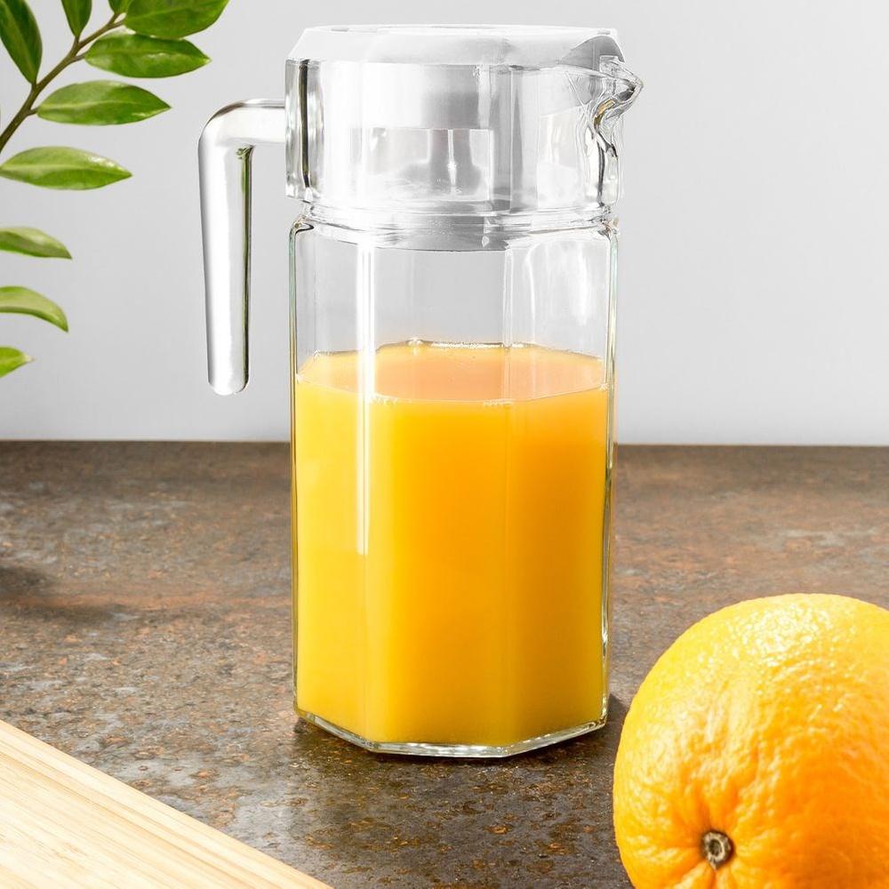 Glass Jug With Lid 1.5 L