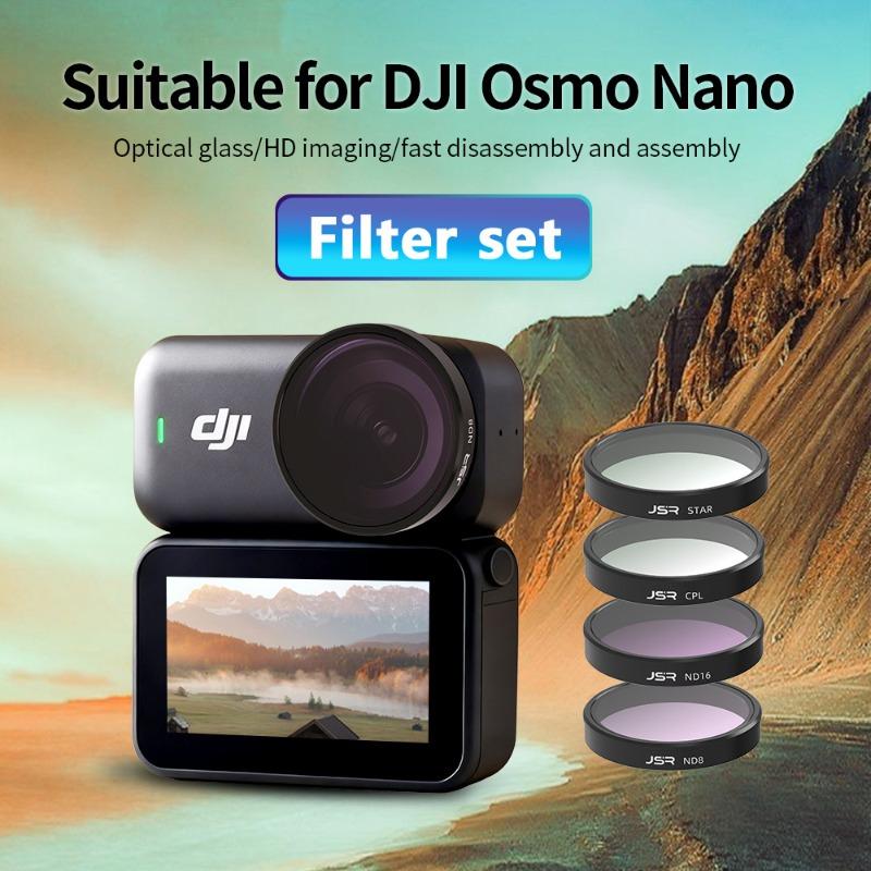 UV CPL Lens Filter for DJI OSMO Nano Camera Filter CPL UV Polarizing Filter for DJI Osmo Action Camera Accessories