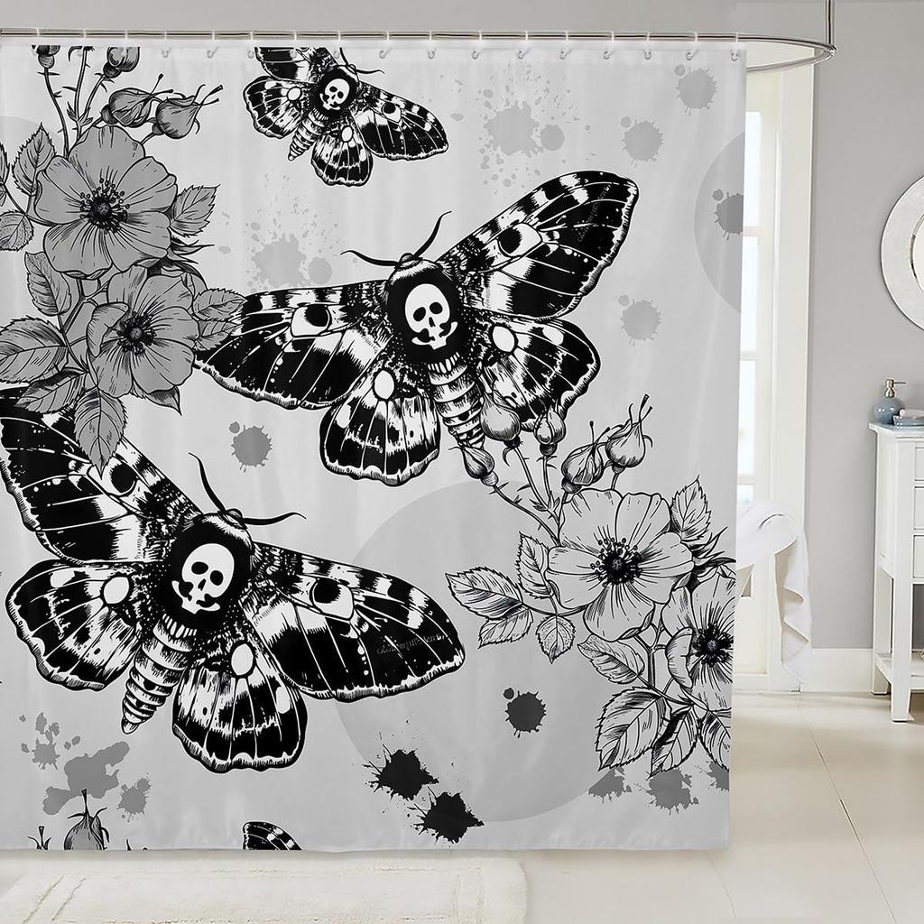 Urocza zasłona prysznicowa dla świnki morskiej do kabin prysznicowych i wanien Łazienkowych Kreskówka Urocze Zwierzątko Zasłona do Wanny Wystrój Pomieszczenia - Motyw Zwierzęcy