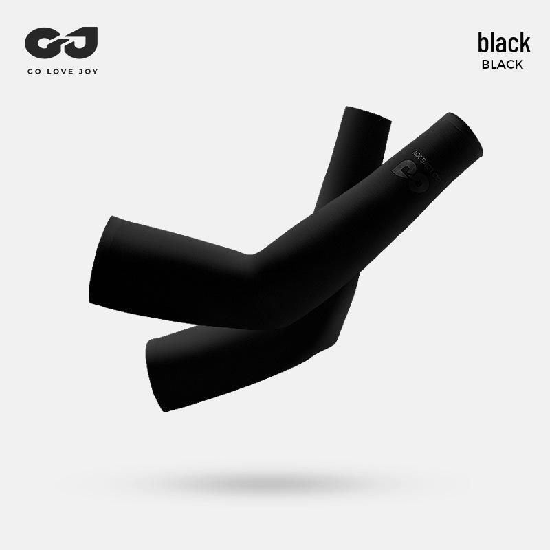 GOLOVEJOY Ice Silk Arm Sleeves: Breathable UV Protection for Driving and Cycling M